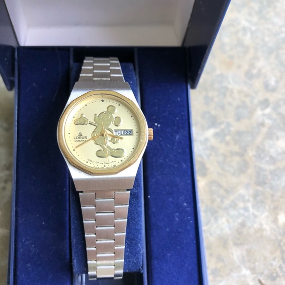 Lorus Mickey & Co Ladies Two Tone Watch Link Band - Picture 2 of 6